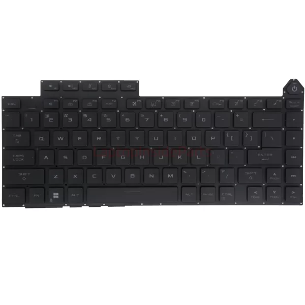 Clavier pour Asus ROG Flow X16 GV601VI