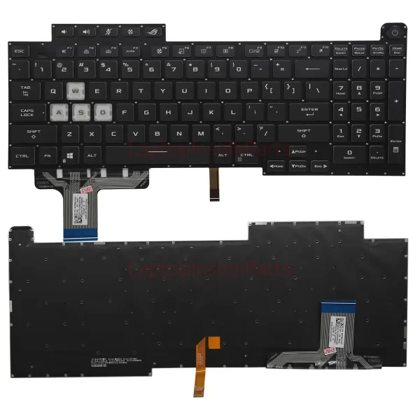 4-Zone RGB Clavier pour Asus ROG Strix G17 G713RC G713R